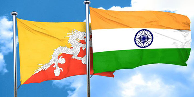 india-bhutan-flags