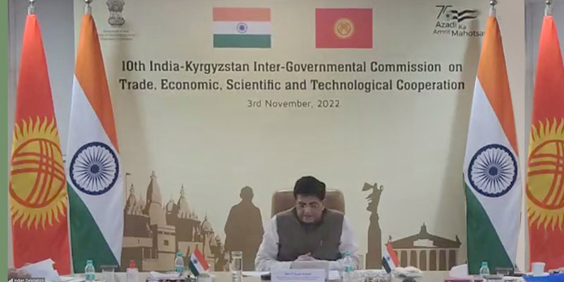 Goyal calls for enhancing bilateral trade between India and Kyrgyzstan