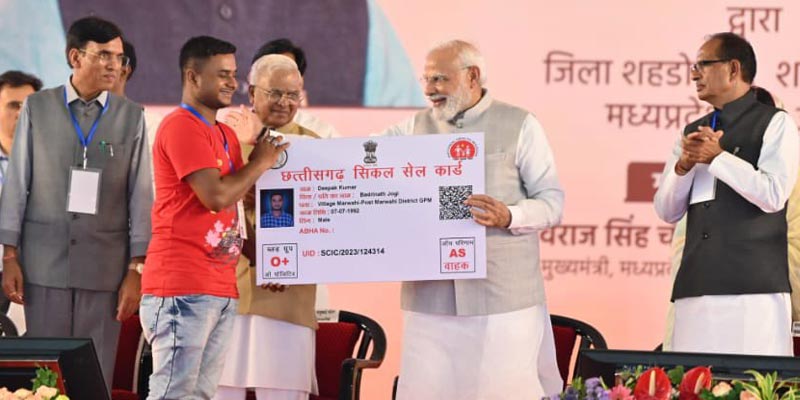 PM launches National Sickle Cell Anaemia Eradication Mission | Sickle ...