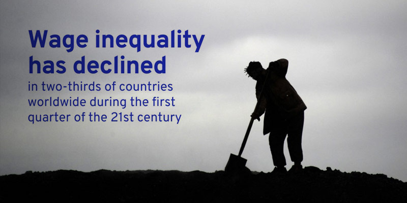 Global wages rise, but inequality persists